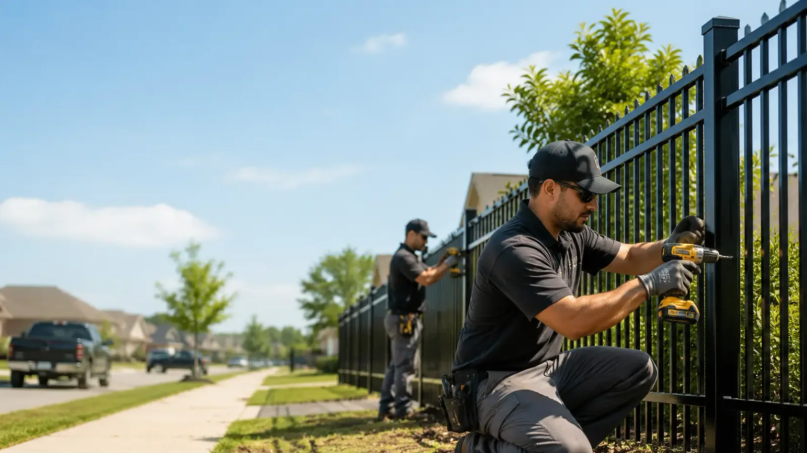 Metal Fence Installation in New Hyde Park, NY